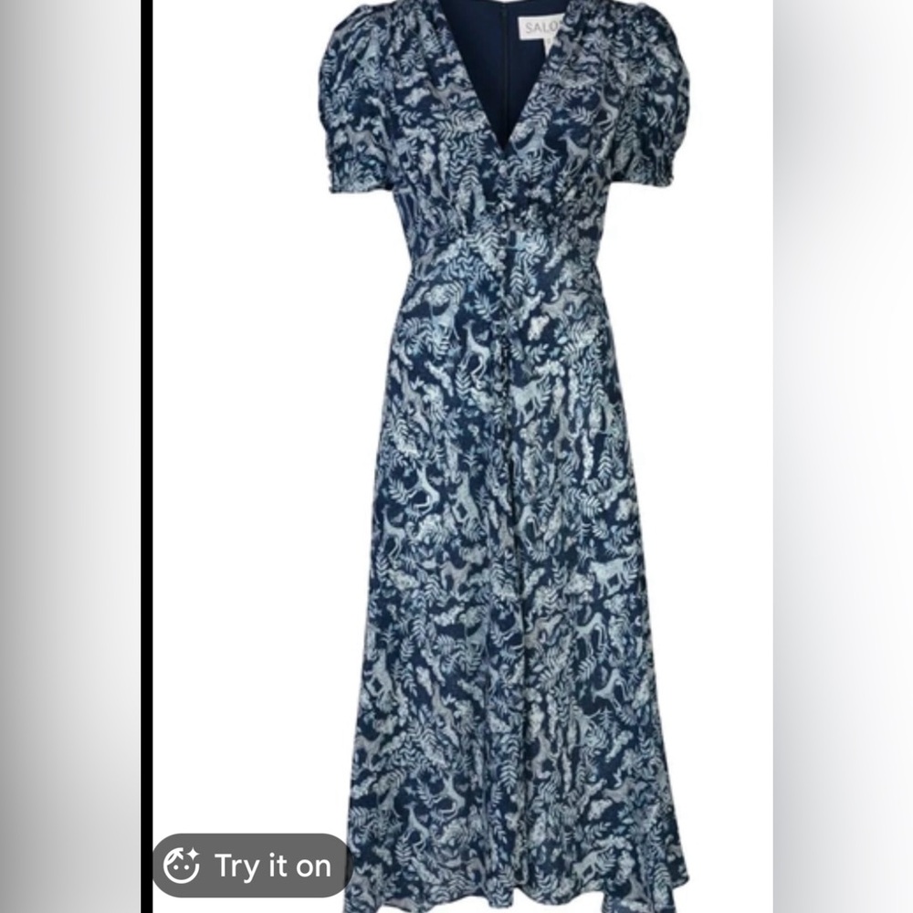 Saloni Silk Dress